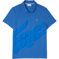 Lacoste Regular Fit Stretch Organic Cotton Polo - Blue Chine