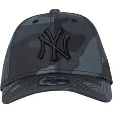 Grå Capser New Era League Essential 9Forty Baseball Cap - Black/Grey Camo