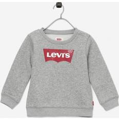 Grau Sweatshirts Levi's BATWING CREW boys's sweatshirt
