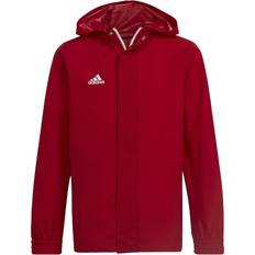 Damen - Rot Regenjacken & Regenmäntel adidas Entrada 22 All Weather Jacket - Red