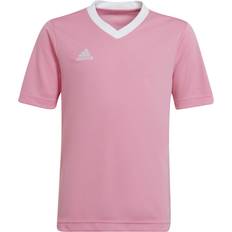 Rosa T-Shirts adidas Entrada Short Sleeve Jersey