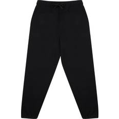 SF Unisex Adult Fashion Cuffed Jogging Bottoms (Black)