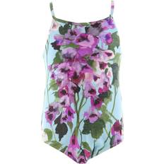 Dolce & Gabbana Renaissance Swimsuit - Blue/Pink Floral (L5J803 /L2J803 / FSGZL -HC3JB)