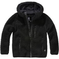 Brandit Teddy Fleece Jacket Hood - Black