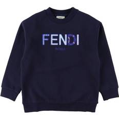 Fendi Roma Logo Sweatshirt - Navy