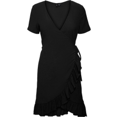 Short dress Klær Vero Moda Haya Short Dress - Black