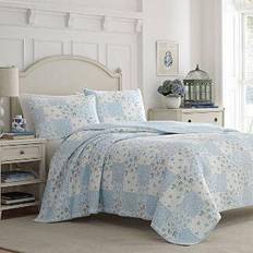 Quilts Laura Ashley Keena Quilts Blue (228.6x228.6)