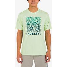 Hurley Mens Everyday Washed Hana Bay T-Shirt LIME