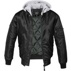 Bomberjacken - Herren Brandit MA1 Jacket - Black/Gray