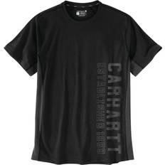 Carhartt Force Relaxed-Fit Midweight Logo Graphic Short-Sleeve T-Shirt for Men