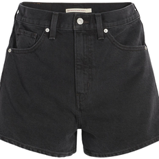 Levi's Damen Shorts Levi's High Waisted Mom Shorts - Black