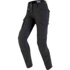 Spidi Pathfinder Cargo Ladies Motorcycle Textile Pants, black-grey, for Women, black-grey, for Women Damen