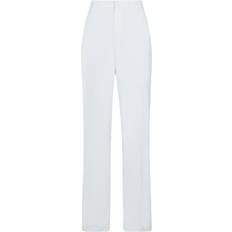 Dame - Dressbukser Neo Noir Alice Solid Pants - White