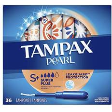 Intimate Hygiene & Menstrual Protections Tampax Pearl Super Plus 36-pack