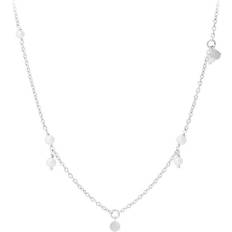 Hvit Halskjeder Pernille Corydon Ocean Necklace - Silver/Pearls