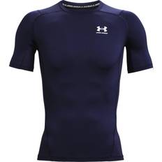 Under Armour HeatGear Compression Short Sleeve T-Shirt Pure Red White