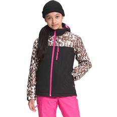 The North Face Vinterjakker The North Face Girls' Snow Quest Jacket -Pine Cone Brown Leopard