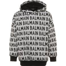 Balmain Tops Balmain Boys All Over Logo Hoodie