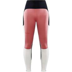 Dame - Oransje Tights Craft Sportswear PRO Hypervent Tights Coral-Black