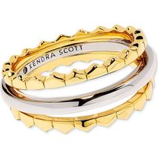 Kendra Scott Rings Kendra Scott Quinn Triple Band Ring - Gold/Silver