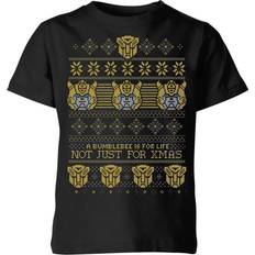 Bumblebee Classic Ugly Knit Kids' Christmas T-Shirt 9-10