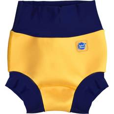 Splash About Happy Nappy Diaper Pants - Yellow/Navy