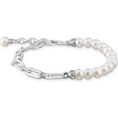 Unisex Armbänder Thomas Sabo Bracelet - Silver/Pearls
