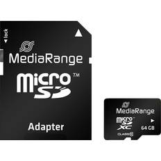 MediaRange Minnekort MediaRange MicroSDXC Class 10 64GB