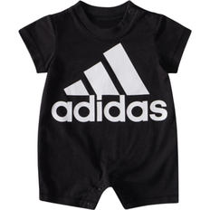 Adidas Playsuits Children's Clothing adidas Baby Boy's Short Sleeve Romper - Adi Black