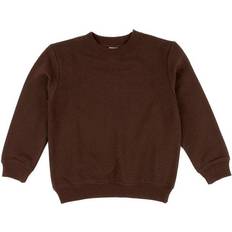 Leveret Neutral Solid Color Pullover Sweatshirt - Brown (29415189807178)
