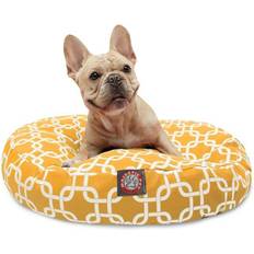 Majestic Pet Links Round Dog Bed Treated Polyester Removable Cover L