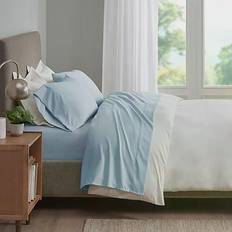 Sleep Philosophy Smart Cool 4-pack Bed Sheet Blue (274.32x)