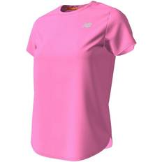 New Balance Accelerate Short Sleeve T-shirt Women - Vibrant Pink