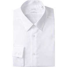 Men - White Shirts Calvin Klein Slim Fit Oxford Dress Shirt