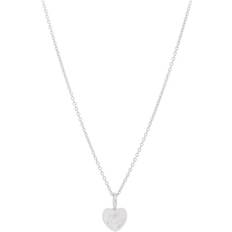 Pernille Corydon Ocean Heart Necklace - Silver/Mother of Pearl