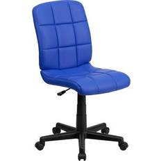Pink Office Chairs Flash Furniture GO-1691-1-BLUE-GG Office Chair 34"