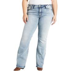 Suki Mid Rise Slim Bootcut Jeans Plus