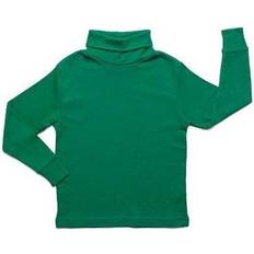 Leveret Cotton Boho Turtleneck Shirts - Dark Green (32453066260554)
