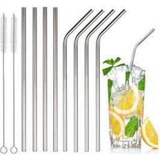 Plates, Cups & Cutlery Stainless Steel Drinking Straws