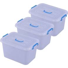 Basicwise Large Clear Food Container 3 5.25gal