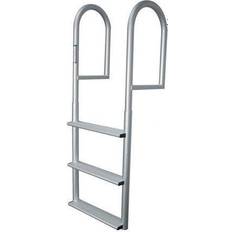 Combination Ladders DJV7 7-Step Stationary Dock Ladder Anodized Aluminum