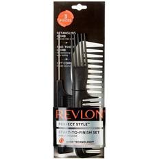 Revlon Perfect Style 3-Count Start-To-Finish Comb Set