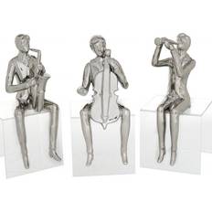 Traditional Musician Sculpture Figurine 9.5" 3