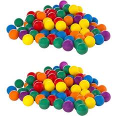 Intex 100-Pack Large Multi-Colored Plastic Fun Ballz for Ball Pits (2-Pack)