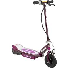 Toys Razor E100 Motorized 24V Rechargeable Electric Scooter Powered Kids Purple