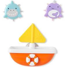 Bath Toys Skip Hop Zoo Tip & Spin Boat Shark/Narwhal