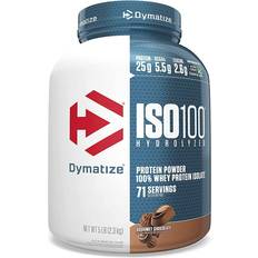 Dymatize iso 100 whey hydrolyzed whey protein isolate Dymatize ISO100 Hydrolyzed Whey Protein Isolate Gourmet Chocolate 2.3kg