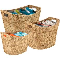Boxes & Baskets Honey Can Do 3pc Nesting Natural L Basket