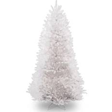 With Lighting Christmas Decorations National Tree Company 6.5 ft. Dunhill White Fir with Clear Lights Christmas Tree 78"