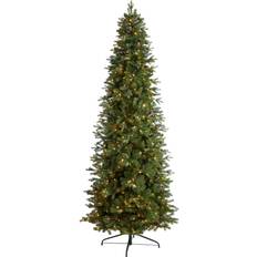 10ft christmas tree Nearly Natural 10ft. Pre-Lit Fraser Fir Artificial Christmas Tree 120"